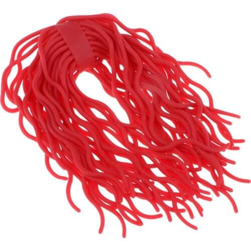 Soft Plastic Fly Tying Worm Body Squirmy Wormy Lure Material Fly Fishing Lure High Attraction Fishing Lures Replacement Tackles