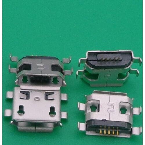 Micro USB Jack Connector Charging port socket for ZTE N760 N855D N880S U930 U880E U970 /Blackberry 8900 9500 963 50pcs/lot