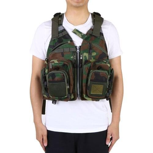 Life Safety Fishing Jacket Breathable Life Vest Superior Bearing Life Safety Vest Jacket Swimming Floatation Waistcoat Vest