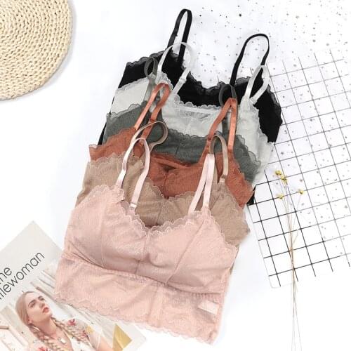 Sports Bra Athletic Underwear Women Yoga Top Fitness Push Up Ladies Solid Striped Workout Wear Casual Free Size High Elastic