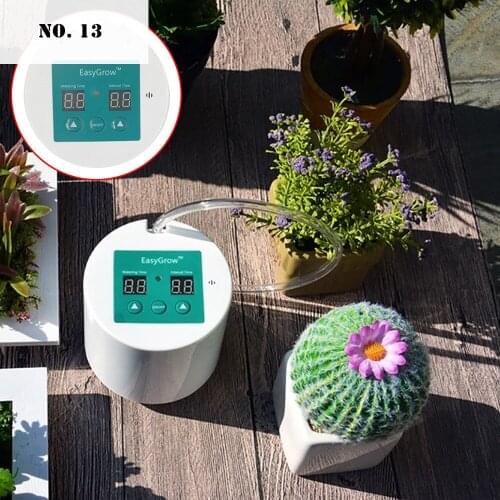 Intelligent Garden Automatic Watering Device Succulents Plant Drip Irrigation Tool Water Pump Timer System Controller Drip Arrow