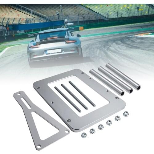 ICT Billet 551181 Universal Billet Battery Tray Hold Down / Trunk Relocation Box Aluminum Fits most car and truck batteries