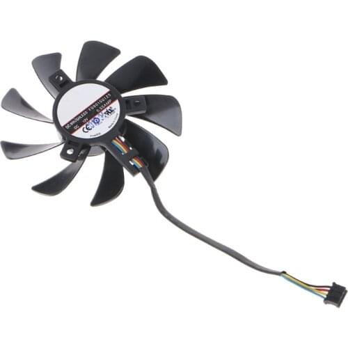 1PC 85MM FD9015U12S VGA Fan Graphics Card Cooling Fan for Sapphire HD7770 7750 HD7970 RX 580 gtx560 gtx 950