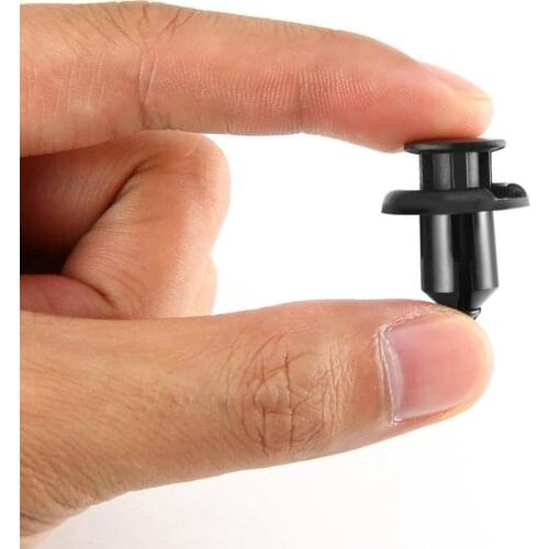 50Pcs 10mm Auto Vehicle Car Bumper Clips Retainer Fastener Rivet Door Panel Fender Liner For Honda hot selling