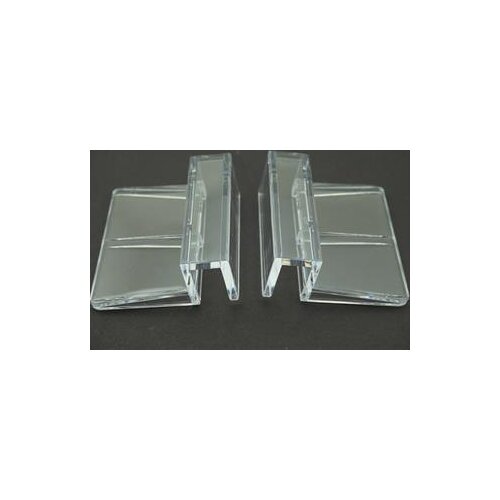 2Pcs 10mm Aquarium Tank Clear plexiglass Clips Glass Cover Strong Support Holder