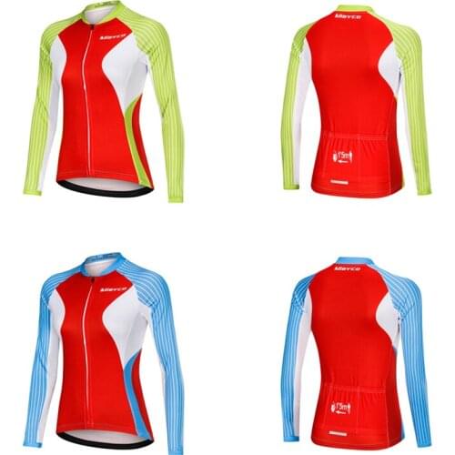 Women Cycling Jersey Long Sleeve Breathable Shirt Bike Sports Top Maillot Ciclismo Roupas Femininas Jackets MTB Tops For Girls
