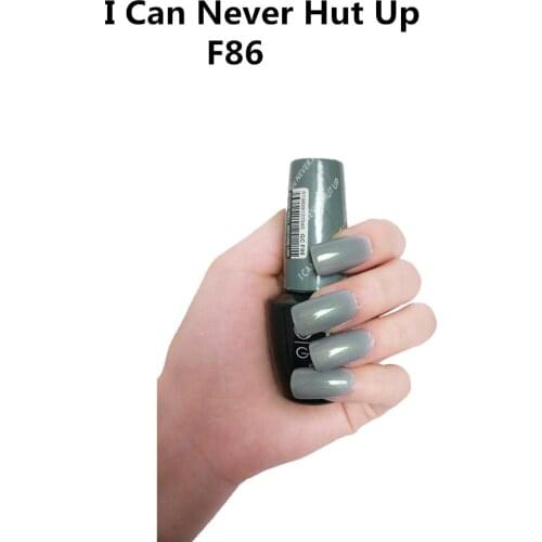 F86 I Can Never Hut Up 15ml UV LED Gel Polish Vernis Permanent Lasting Shine Opies Nail Art (Need Lamp Dry)