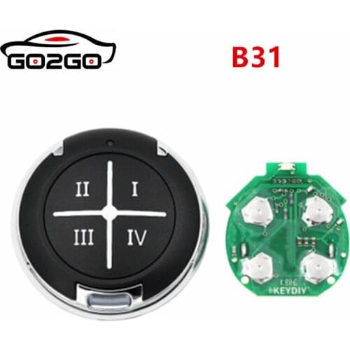 KEYDIY 4 Button B31 General Garage Door Remote Control Car Key KD Remote Key for KD900 URG200 KD-X2 Mini KD Remote Generater