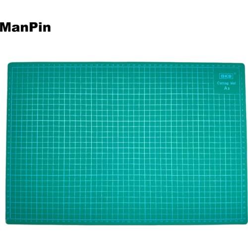 GKS A3 PVC Cutting Mat Cutting Pad Patchwork Tools Handcraft Manual DIY Cutting Board Double-sided Five Layers White Core 3mm