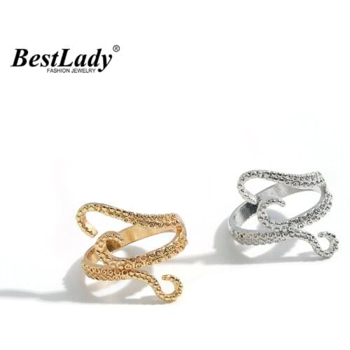 Best Lady Vintage Gold Silver Color Animal Rings for Women Classcial Luxury Charm Engagement Rings Finger Jewelry Dropshipping
