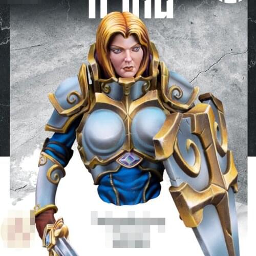 1/12 Resin Model Bust GK IRINA WANDERING SWORD Science fiction theme Unassembled and unpainted kit
