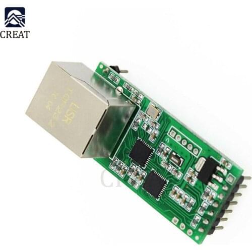 Ethernet Module Network Serial Port RJ45 to TTL Network Port USR-TCP232-T2 Converter Applied to 232/485 Interfaces IOT