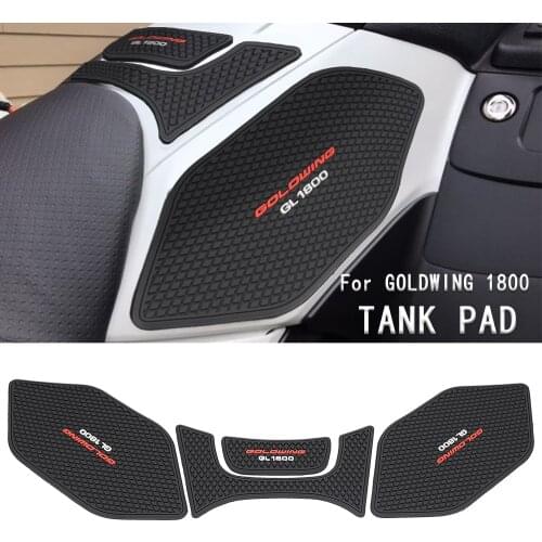 For honda goldwing 1800 Tank Pad gl1800 f6b 2011-2017 Motorcycle Anti-scratch Tankpad Fuel Sticker Rubber Pad