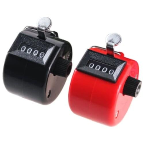 4 Counter Portable Electronic Digital Counter Display Mechanical Manual Counting Timer Soccer Golf Sport Counter