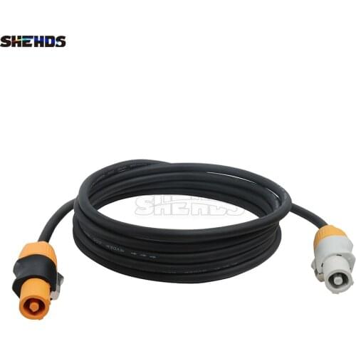 SHEHDS 1/2/3/5/10m Waterproof Durable Combination Of Powercon Plug/ DMX Signal Line Be Good for Light Connection Signal Transit
