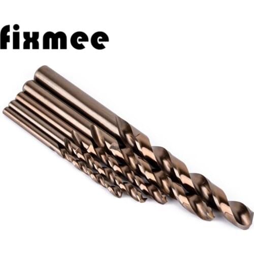 5pcs 4-10mm HSS M35 Cobalt Twist Drill Bit 4/5/6/8/10mm for Metal Stainless Steel Aluminium Copper