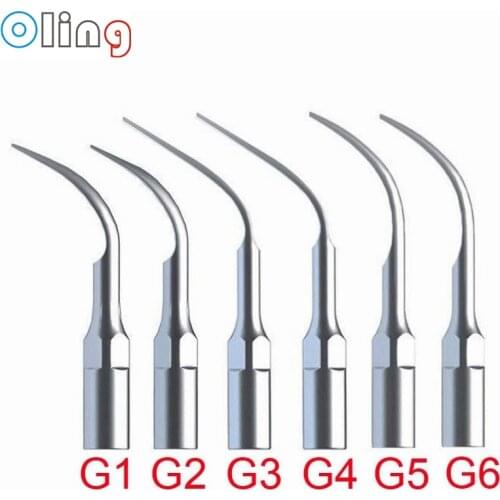 Dental Ultrasonic Scaler Tips Fit EMS Woodpecker G1 G2 G3 G4 G5 G6 Perio Scaling Tip Scaler For Teeth Dental Ultrasound