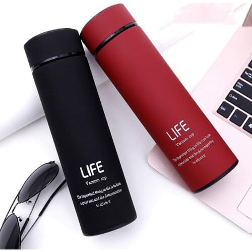 304 Stainless Steel Thermos Tea Vacuum Flask With Filter Sport Thermal Cup Coffee Mug Water Bottle Office Business Business