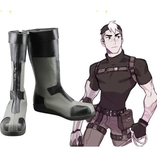 Voltron: Legendary Defender Takashi Shiro Shirogane Cosplay Shoes Boots Superhero Halloween Carnival Party Costume Accessories