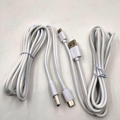 10 pcs a lot USB Charging cable data cable 1M/2M/3M for PS5 Gamepad