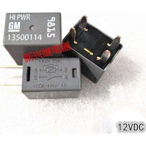 5pcs 13500114 For GM 12V 4PIN start fog lamp air conditioning fan car relay 90263174209007