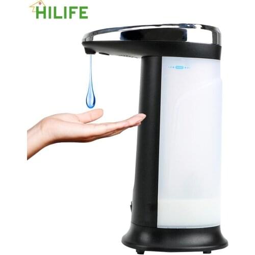 Automatic Liquid Soap Dispenser Touchless Sanitizer Dispenser 400Ml Hands Cleaning Bathroom Accessories Intelligent Sensor