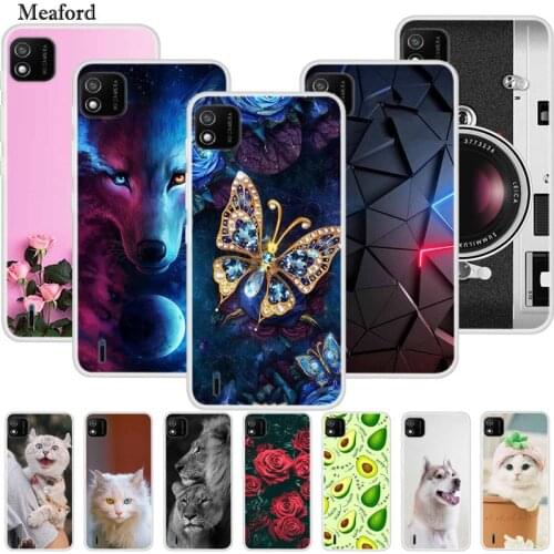 For Wiko Y62 Case Luxury Silicone TPU Soft Cover Phone Case for Wiko Y81/Y80 Y 62 Shockproof Cute Cartoon Bumper Coque Y81 Funda