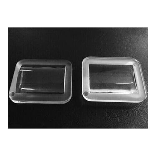 #WZHK-35 High quality Led lens, PMMA materials, Lens Size: 35X29mm, Height: 6mm, Degree: 30, Clean surface