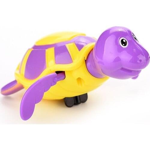 Play Turtles Water Kids Bath Pool Tub Animals Sounding Toys Swim Clockwork SNO88