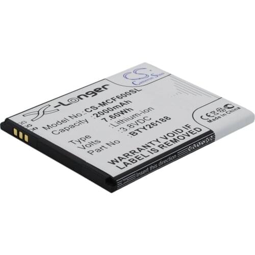 CameronSino for MOBISTEL Cynus F6 POSH E500A Titan HD BTY26188 B01-E500 BTY26188Mobistel/STD battery