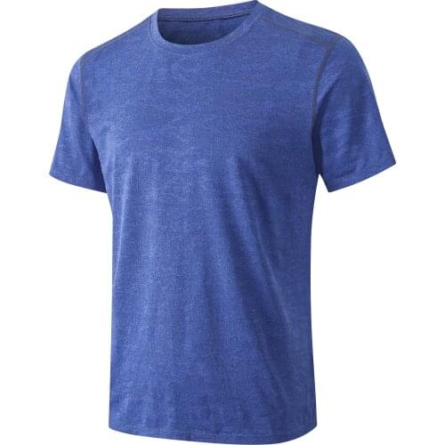 Fonoun Male Sport T-shirts for Running Fitness Elasticity Quick-drying Loose F01212