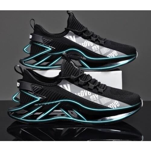 2021 New Plus Size Mens Fashion Sneakers Comfortable Breathable Men Casual Shoes Hard-Wearing Non-slip Men Walking Shoes 45 46