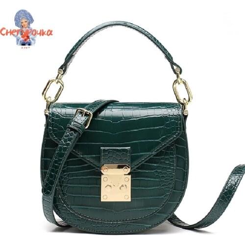 2021 Summer New Ladies Handbag Leather Material Crocodile Leather Messenger Bag Classic Fashion Luxury Women Messenger Bag