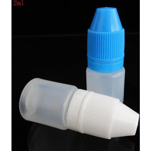 10pcs Plastic Dropper Bottle 2ml,LDPE Soft Squeezable Liquid Bottle Mini Empty Glue Bottle ,Eye Drops Water Bottle Free Shipping