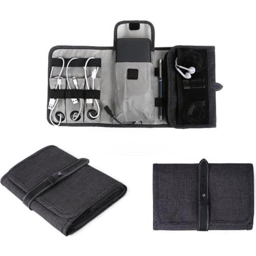Portable Waterproof USB Flash Drives Storage Bag Travel Organizers For Digital Accessories Storage Bag