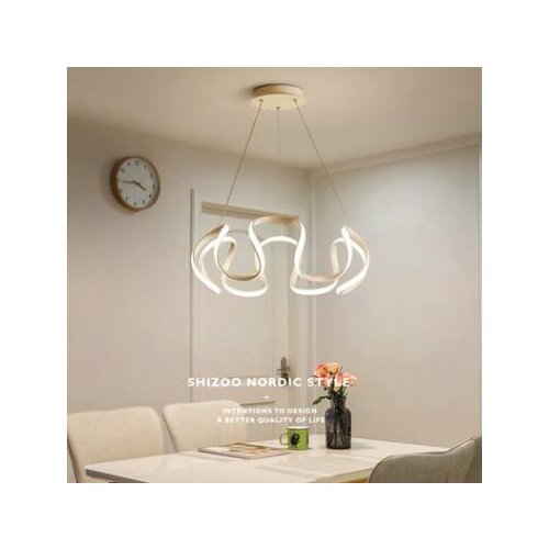 Simple modern living room chandeliers home led ceiling lamps creative personality atmosphere bar study restaurant lamps acrylic