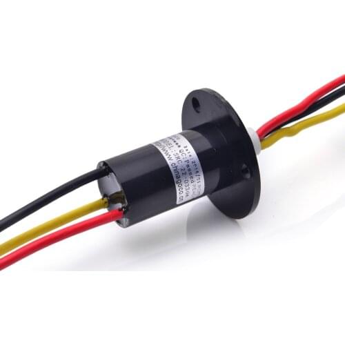 Wind power slipring 2 circuit 3 crcuit 30A slip ring carbon brush slip ring table box conductive slip ring