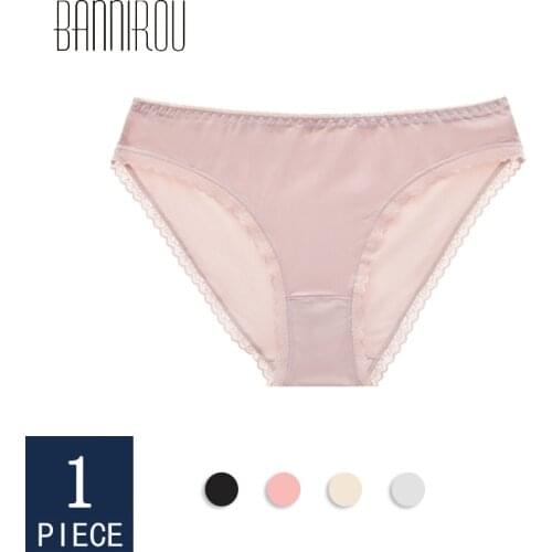 BANNIROU 1 Pcs Panties For Women Briefs Underwear For Woman Everyday Female Panties Womens Underwear Soft High Quality New 2021