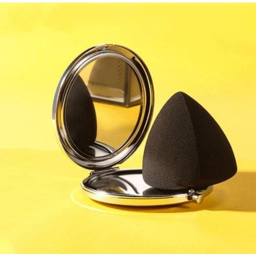 1 Pcs Black Makeup Sponge Professional Cosmetic Puff for Powder Foundation Concealer Cream Make Up Soft Water Sponge
