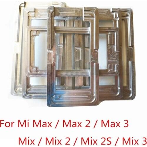 Glue Aluminum Metal Mould LCD Screen Glass Mold Holder for Xiaomi Mi Max Mix 2 3 2S Mi Max2 3 Mix2 2S 3