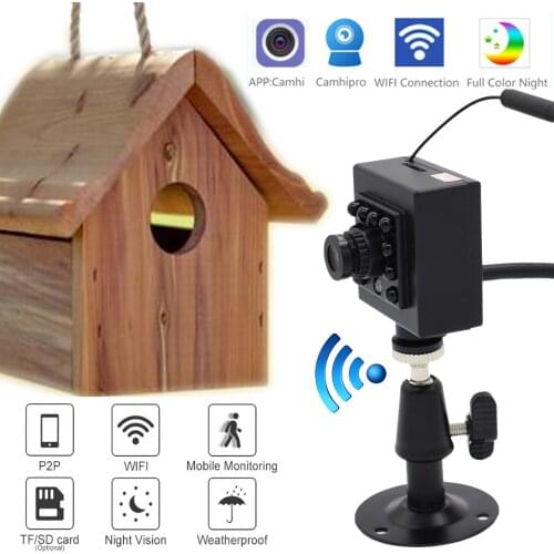 Camhi HD P2P Mini IP Wifi Wireless Camera 1080P 2MP 8MP 4K 5MP 940NM IR Night Vision/Onvif/ Audio/Sd Card Slot/Phone Watch