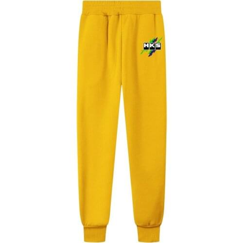 Casual Boy Pants Jogger Gyms Youth Trousers Drawstring Elastic Waist Mens Sweatpants Brand Car Auto HKS Print Hombre Sportswear