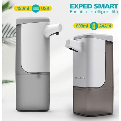 600ml Ml Household Automatic Soap Dispenser Smart Sensor Foam Hand Washing Device Bathroom Automatic Soap Dispenser Soap Pump