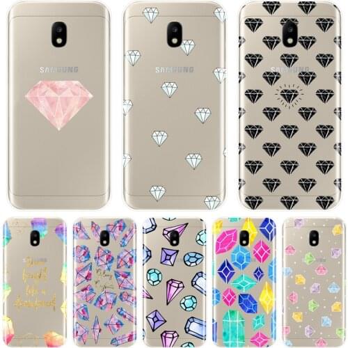 For Samsung Galaxy J3 J5 J7 2015 2016 2017 Phone Case Silicone Diamond Back Cover For Samsung J2 J5 J7 Prime J4 J6 J8 Plus 2018