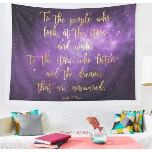 To the Stars ACOMAF tapestry witchcraft tapestry Bohemian decoration home decoration Hippie