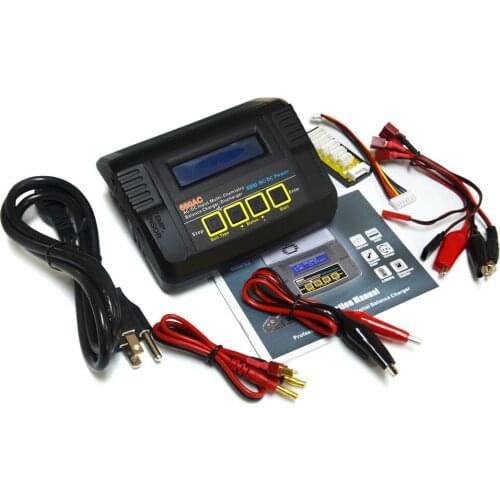 HTRC 680AC 80W 6A Battery Balance Charger AC/DC Dual Power RC Discharger For 1-6s LiPo/LiFe/Lilon Muti Battery Charger