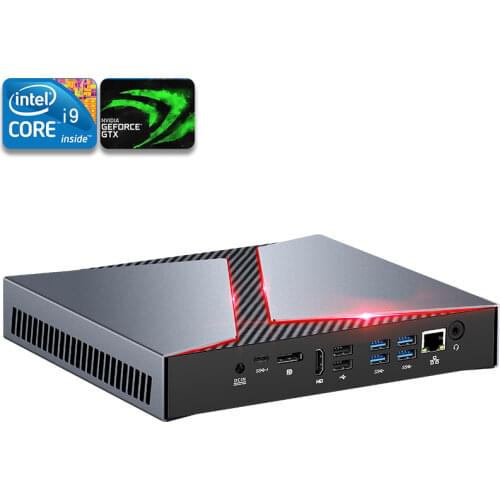 Chatreey G1 mini pc intel core i5 i7 i9 6cores with Nvidia GTX1650 4G Graphics Windows 10 linux gaming desktop computer DDR4
