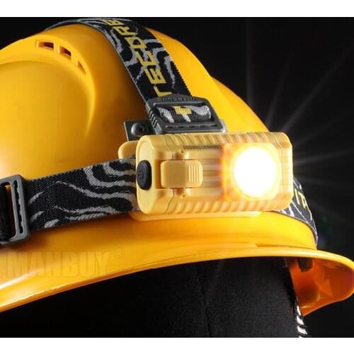 Nitecore HA23EX Intrinsically Safe CREE XP-G 100 Lumens LED Uses 2x AA Headlamp Outdoor Industrial Work Light Intrinsically Safe