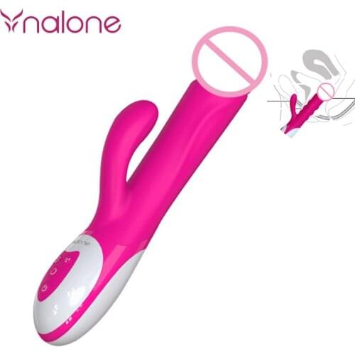 Nalone USB Rechargeable AV Magic 7 Modes Rotation speed Wave Sex Toy for Woman Rotating Beads Vibrator Powerful G-spot Massager