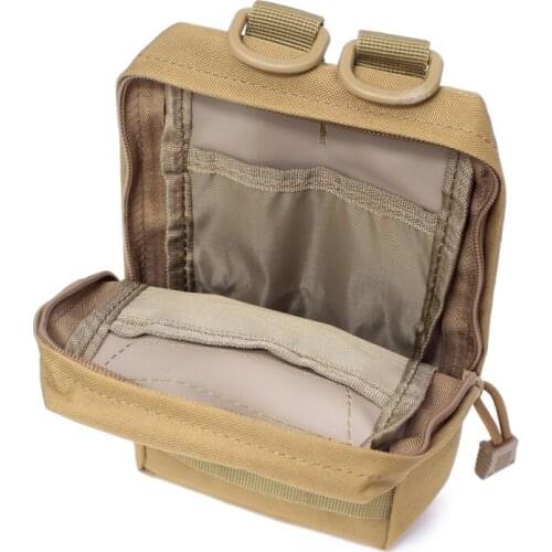 Airsoft Hunting MOLLE Pouch Bag (Tactical)Shooting Utility Bags Vest EDC Gadget Waist Pack Accessories New